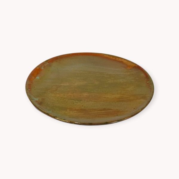 Golden Glazed Ceramic Dinnerware