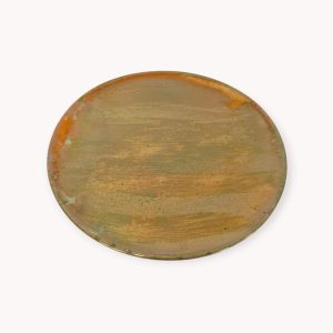 Golden Glazed Ceramic Dinnerware