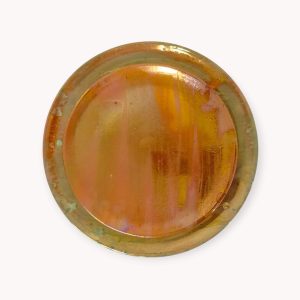 Golden Glazed Ceramic Dinnerware