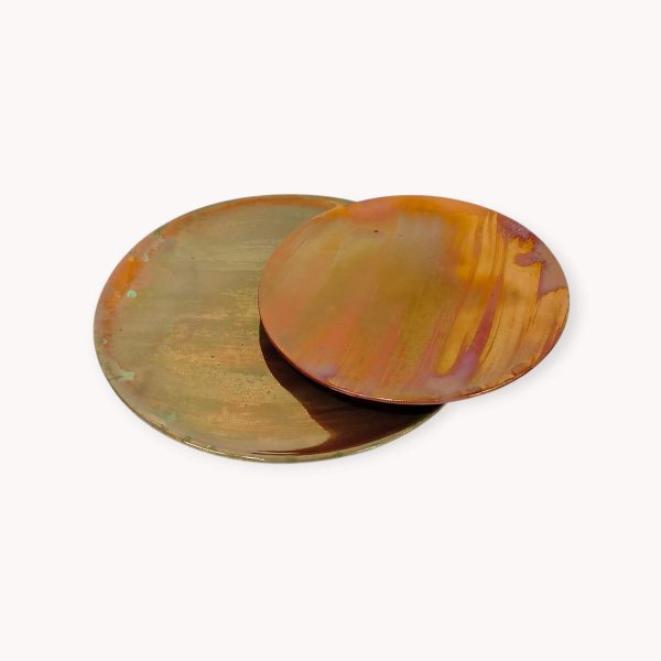 Golden Glazed Ceramic Dinnerware