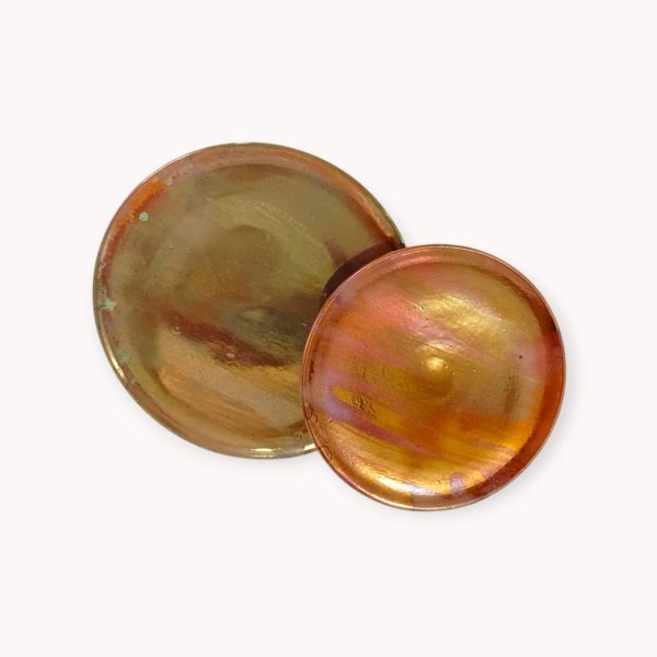 Golden Glazed Ceramic Dinnerware