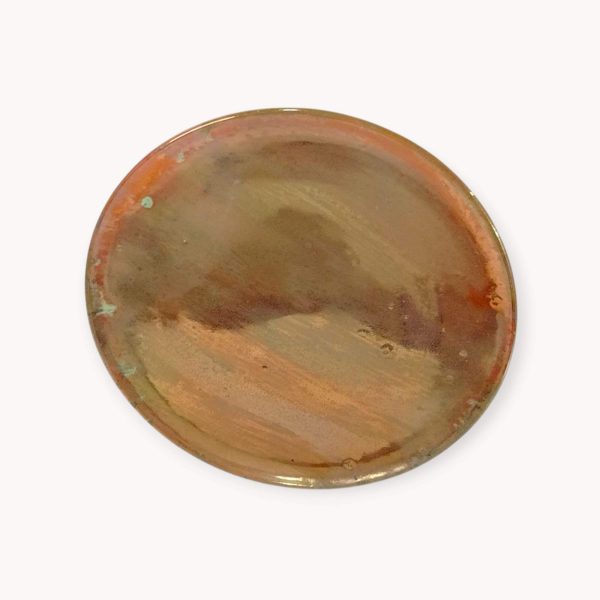 Golden Glazed Ceramic Dinnerware