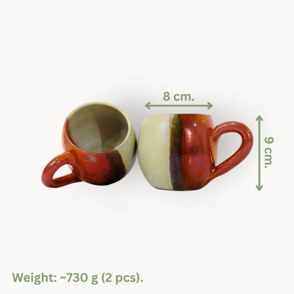 Large Pottery Tea Mug