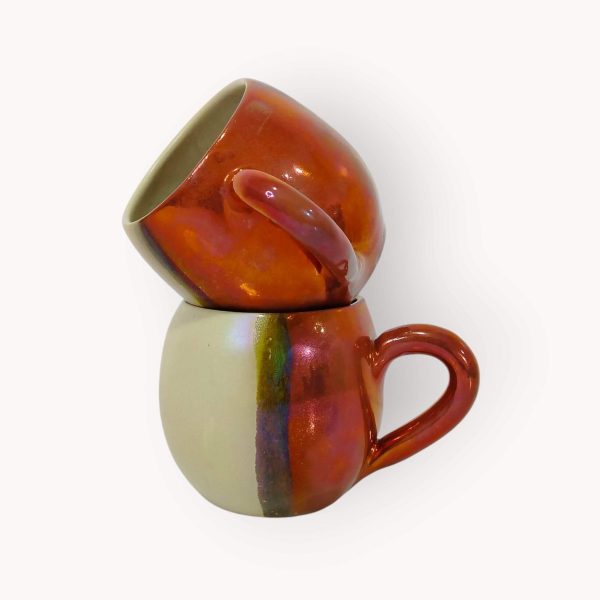 Large Pottery Tea Mug