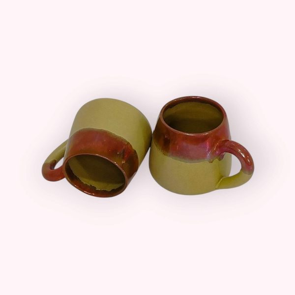 Large Pottery Tea Mugs