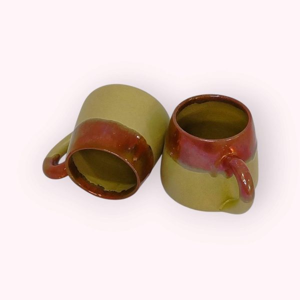 Large Pottery Tea Mugs
