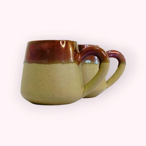 Large Pottery Tea Mugs