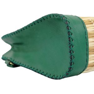 handmade leather clutch