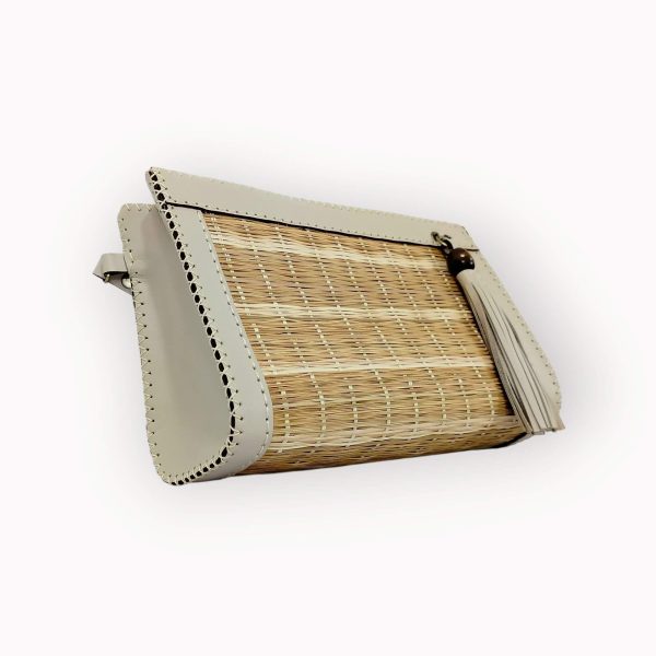 handmade leather clutch