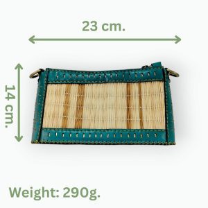 leather clutch handmade