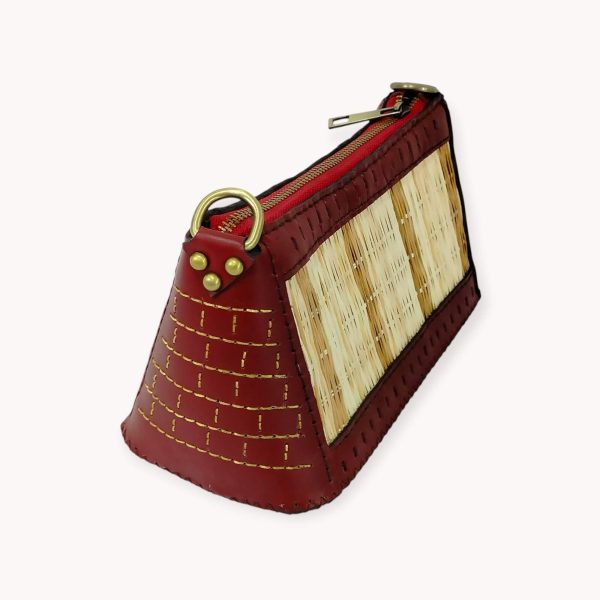 leather clutch handmade