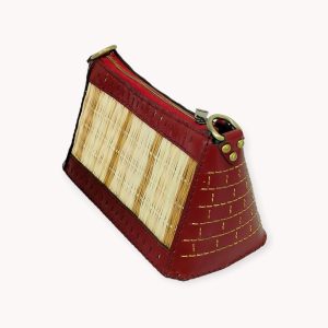 leather clutch handmade