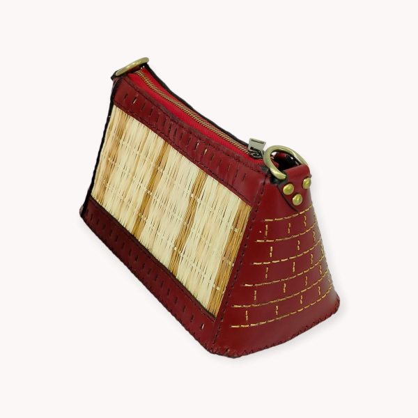 leather clutch handmade