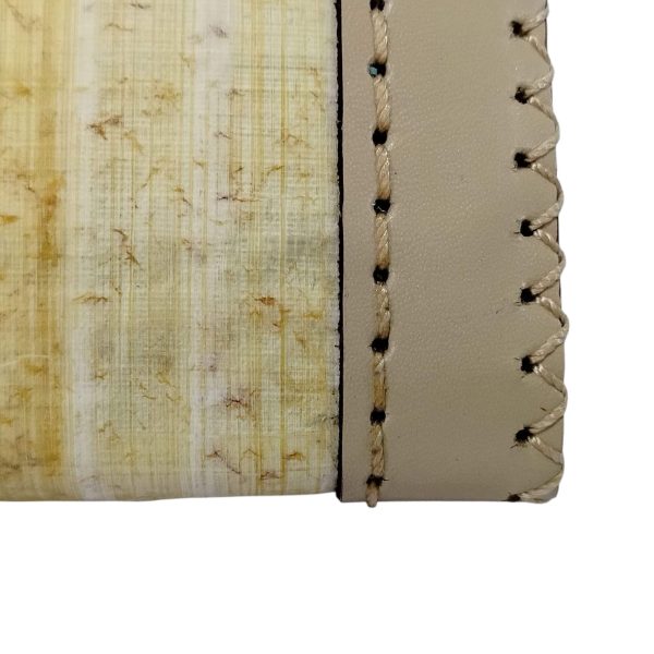 Leather x Papyrus Clutch