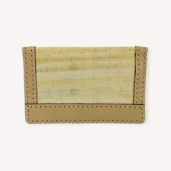 Leather x Papyrus Clutch