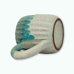 Medium Pottery Coffee Mug Pair