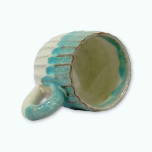 Medium Pottery Coffee Mug Pair