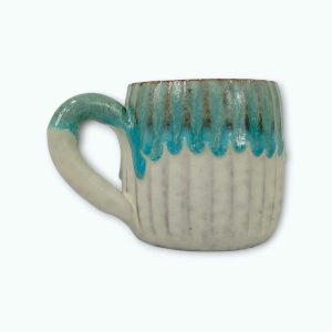 Medium Pottery Coffee Mug Pair