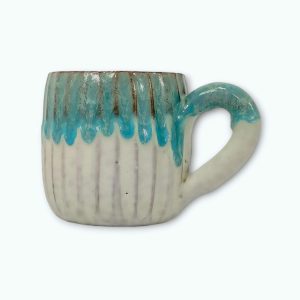 Medium Pottery Coffee Mug Pair