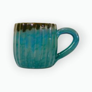 Medium Pottery Coffee Mug Pair