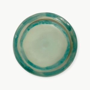 Turquoise Pottery Serving Plates