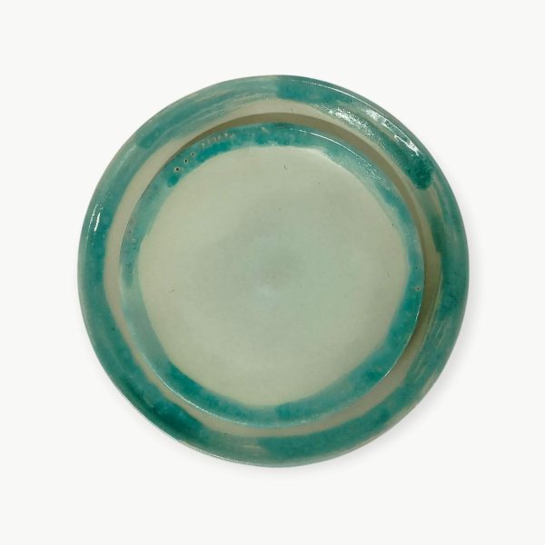 Turquoise Pottery Serving Plates