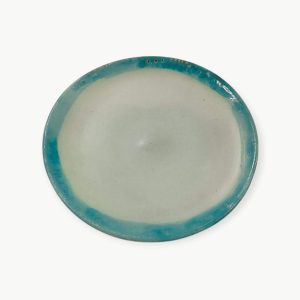 Turquoise Pottery Serving Plates