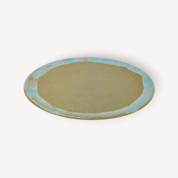 Turquoise Pottery Serving Plates