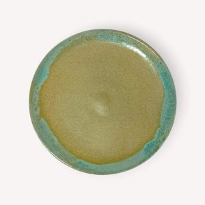 Turquoise Pottery Serving Plates