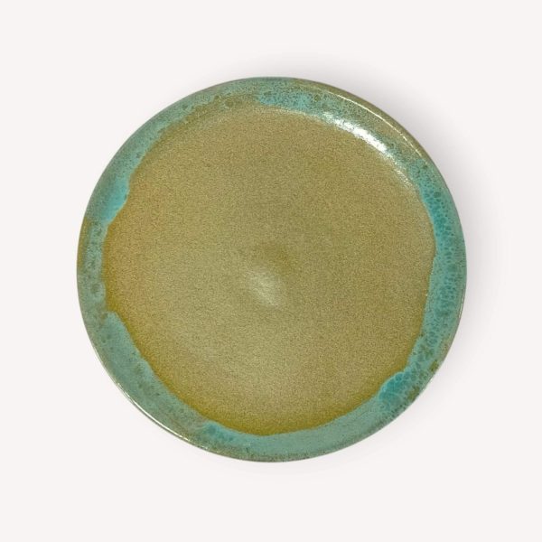Turquoise Pottery Serving Plates