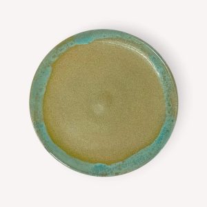 Turquoise Pottery Serving Plates
