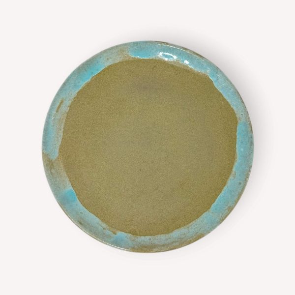 Turquoise Pottery Serving Plates