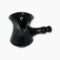 Black Pottery Coffee Set