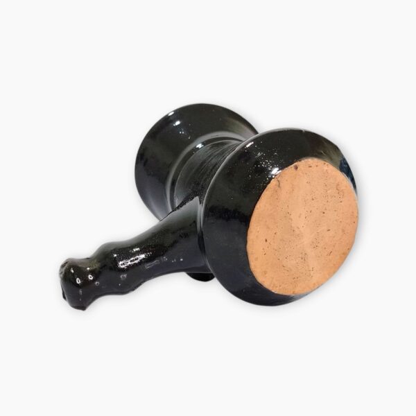 Black Pottery Coffee Set