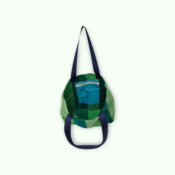 Boat Shape Bag with Polyester Handles