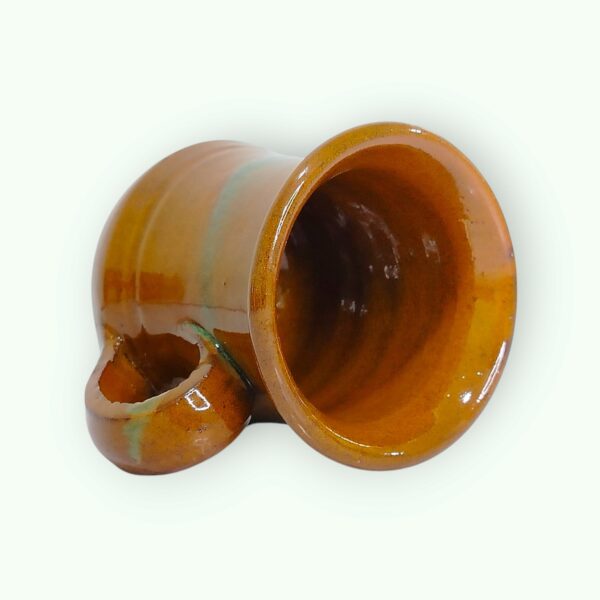 Brown Turquoise Glazed Mug