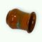 Brown Turquoise Glazed Mug