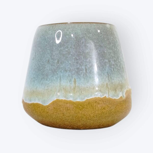 Ceramic Mugs with Serving Tray