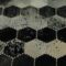 Cowhide Hexagon Patchwork (6) Cowhide Hexagon Patchwork
