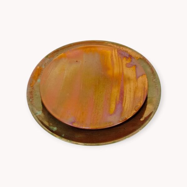 Golden Glazed Ceramic Dinnerware
