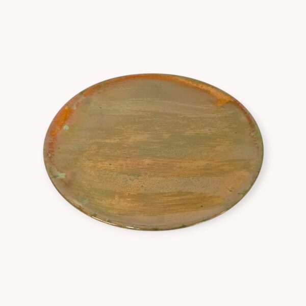 Golden Glazed Ceramic Dinnerware