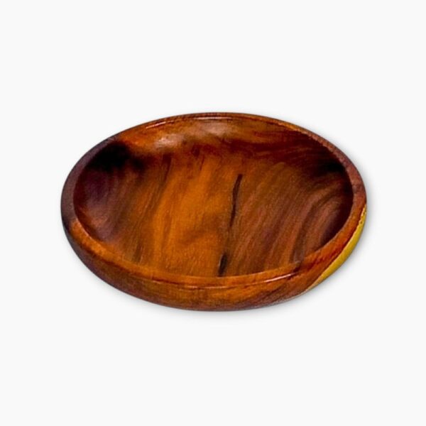 Round Wooden Plate Set (6) Round Wooden Plate Set