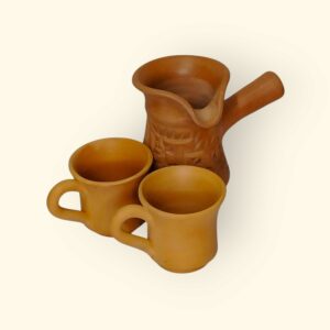 Terracotta Coffee Set