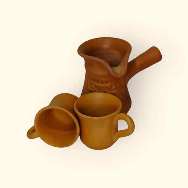Terracotta Coffee Set